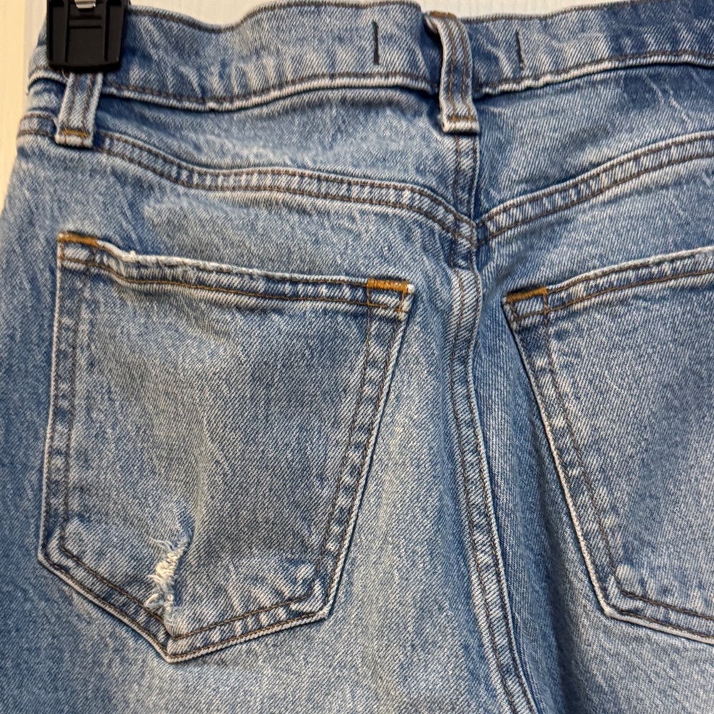 Abercrombie & Fitch Light Blue High Rise Jeans - Picture 7 of 9